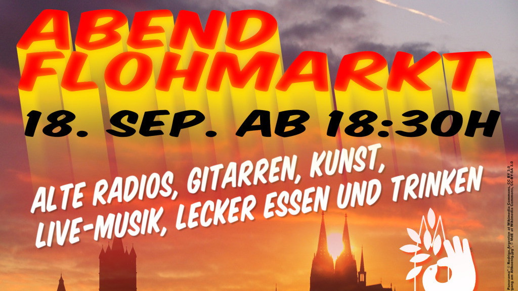 Abendflohmarkt bei Emmaus Köln