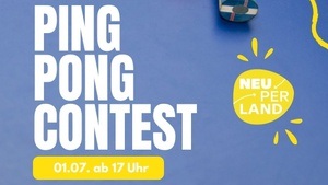 Ping Pong im Park – Spiel mit beim Tischtennisturnier!