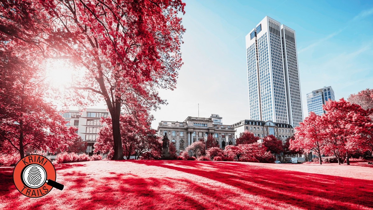 Krimi-Trail Frankfurt: Kein Schampus auf dem Campus