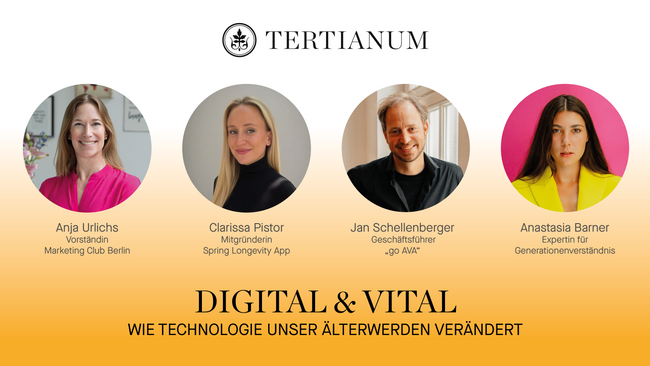 Digital & vital – wie Technologie unser Älterwerden verändert