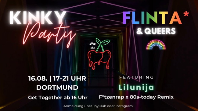 Pop the Cherries - FLINTA* & Queers Edition🏳️‍🌈