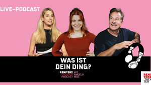 Was ist dein Ding? - Live Folge - Applaus & Alltag mit Laura Brümmer & Lars Reichow; Moderation Angela Neis