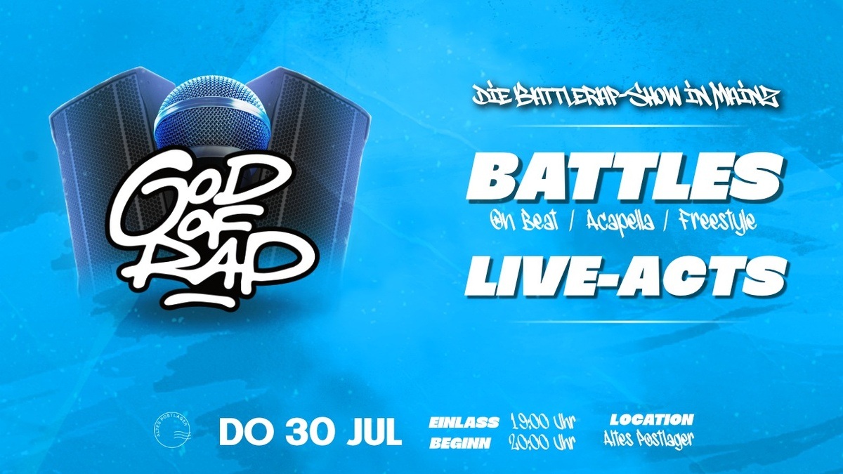 God of Rap - die Battle-Rap Show in Mainz