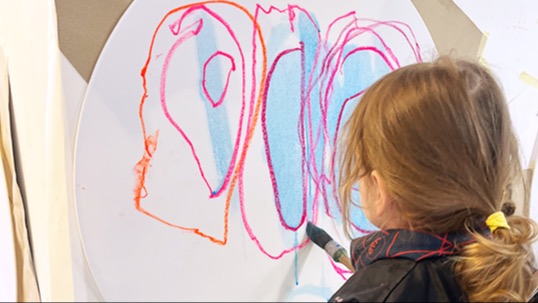 Kunst-Kurs I Pünktchen I Für 2- bis 3-Jährige mit erwachsener Begleitung