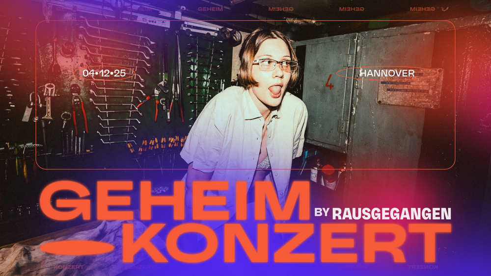 Geheimkonzert Hannover | WELCOME WINTER EDITION ✨ by Rausgegangen