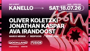 KANELLO w/ Oliver Koletzki, Jonathan Kaspar, Ava Irandoost