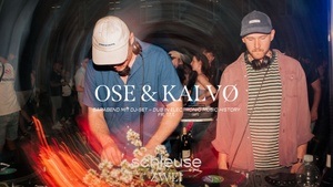 Barabend mit DJ-Set – OSE & KALVØ