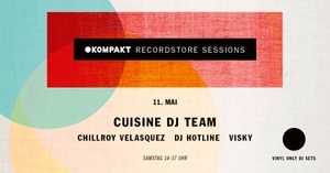 Kompakt Recordstore Sessions w/ Cuisine DJ Team