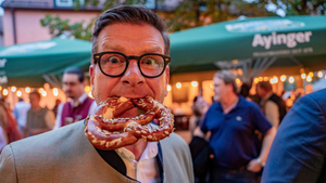 Wirtsgarten-Eröffnung im Ayinger in der Au