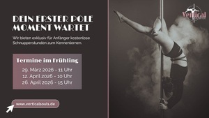 Pole fitness class for absolute beginners