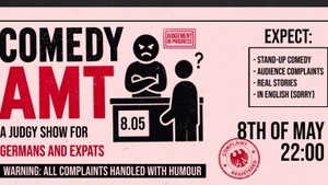 Comedy Amt — Judgy Show for Germans and Expats
