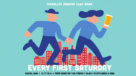 Mikkeller Running Club Bonn - Run an easy 5k and get a free craft beer!