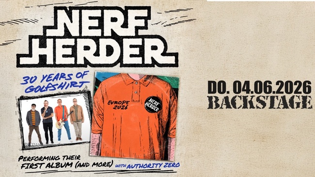 NERF HERDER & AUTHORITY ZERO - "30 years of golfshirt"