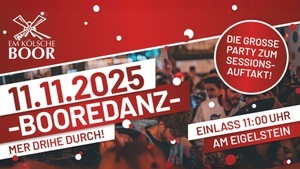 BOOREDANZ - 11.11. EM KÖLSCHE BOOR