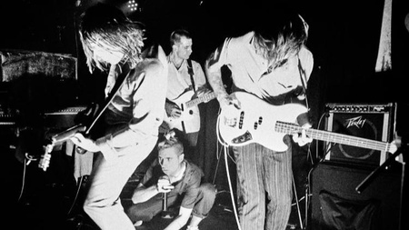 FLYING MOON IN SPACE