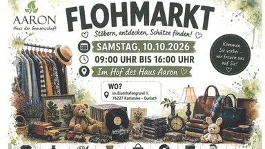 Hofflohmarkt beim Haus Aaron