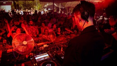 Open Air! Liquid Concrete x datadrift beim 48h Wilhelmsburg Festival