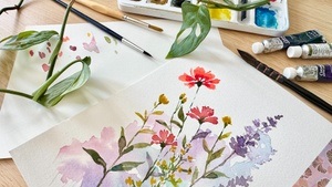 Aquarell Workshop: Floral & Flow