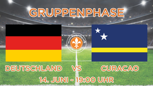 Public Viewing WM 2026 Mainz - Deutschland VS Curacao - 14. Juni 2026 / 19:00 Uhr