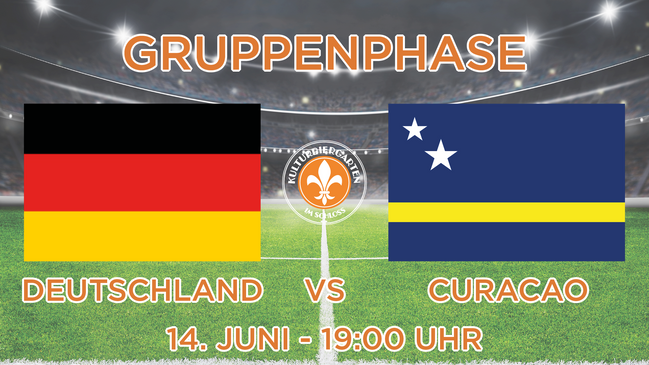 Public Viewing WM 2026 Mainz - Deutschland VS Curacao - 14. Juni 2026 / 19:00 Uhr