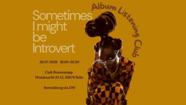 Album Listening Club Vol. 2:  Little Simz (RSVP)