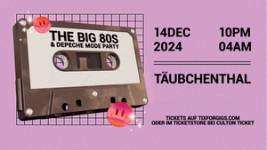 THE BIG 80S & DEPECHE MODE PARTY