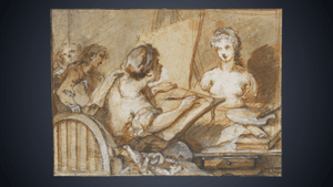 Generation 1700 - Zeichnen an der Königlichen Akademie in Paris