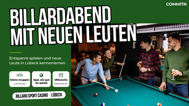 Billardabend mit neuen Leuten in Lübeck