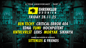 4 Years EhrenKlub Pt 2 at Odonien