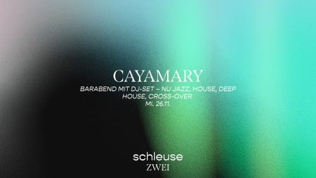 Barabend mit DJ-Set – Cayamary