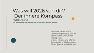 Was will 2026 von dir? Der innere Kompass.