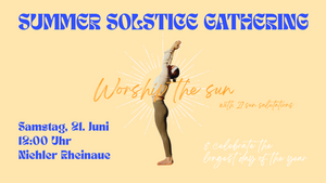 Sommer Sonnenwende Special - Yoga am Strand