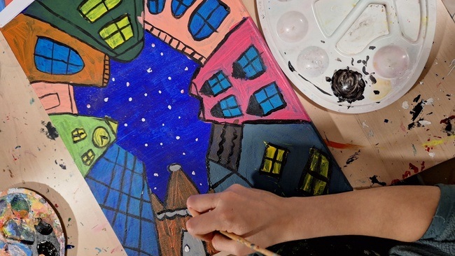 Sommer Malzeit! Ferienspaß mit Acrylfarben 🎨 6 bis 12 Jahre