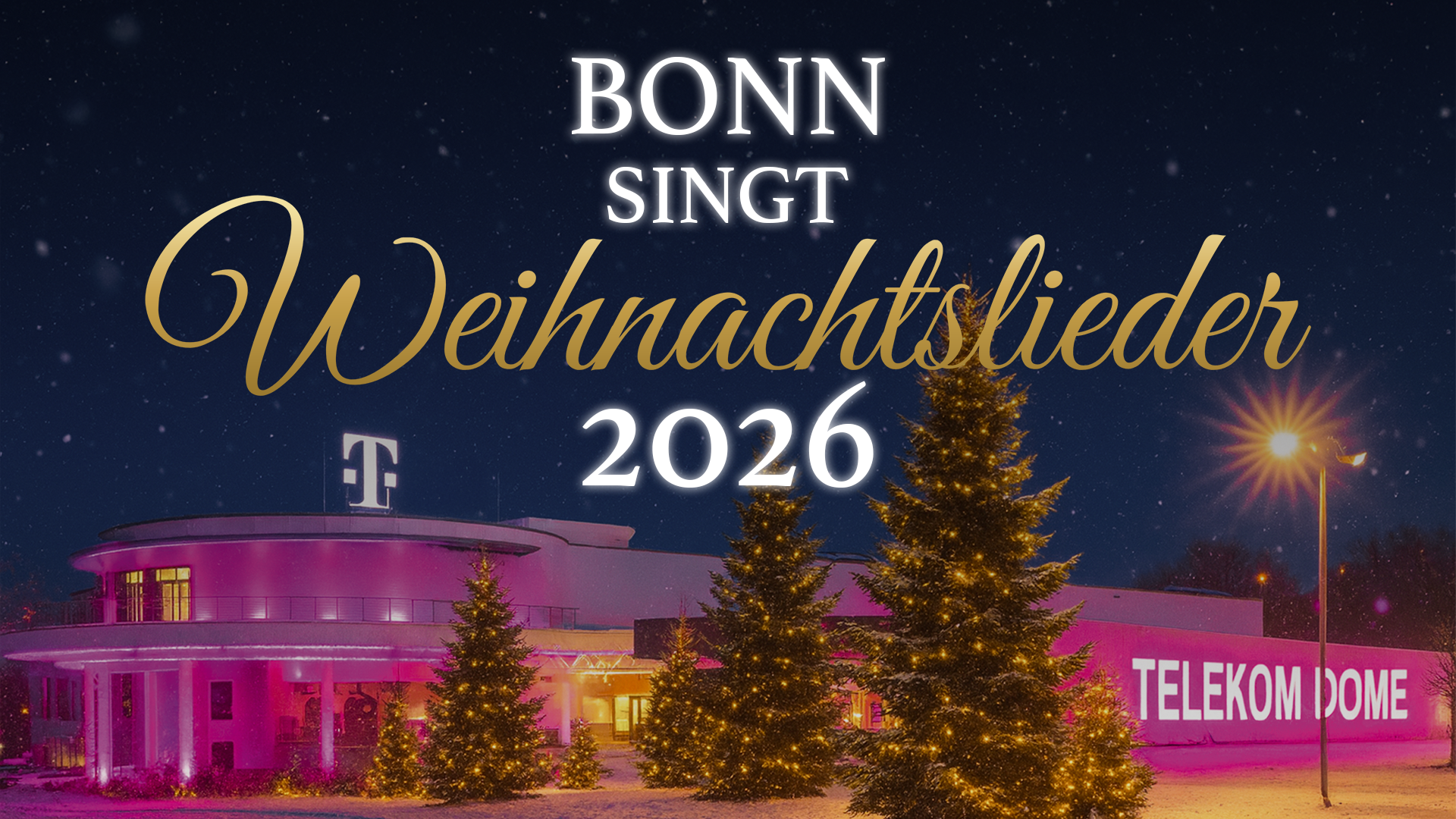 Bonn singt Weihnachtslieder 2026 🎅🩷