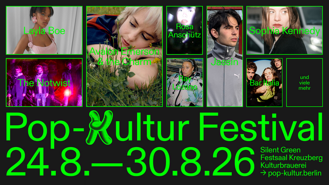 Pop-Kultur Festival 2026