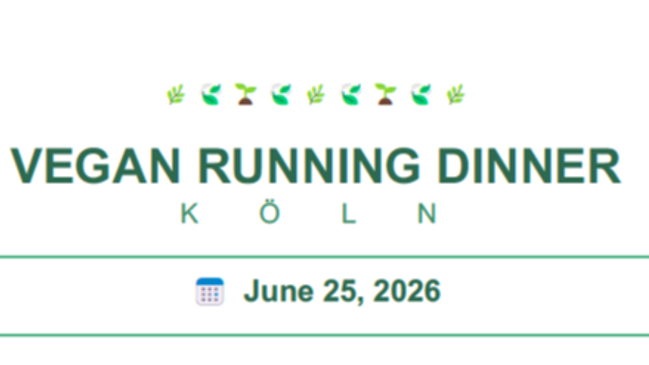 Vegan Running Dinner