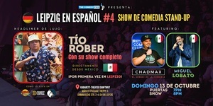 Leipzig en Español #4 - Show de comedia stand-up | Con El Tío Rober!