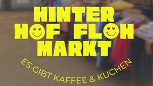 Hinterhof-Flohmarkt
