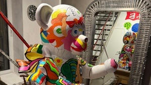 Kinderfest mit Malwettbewerb, Kinderschminken und Präsentation unseres Maskottchen von Michal Fischer-Art