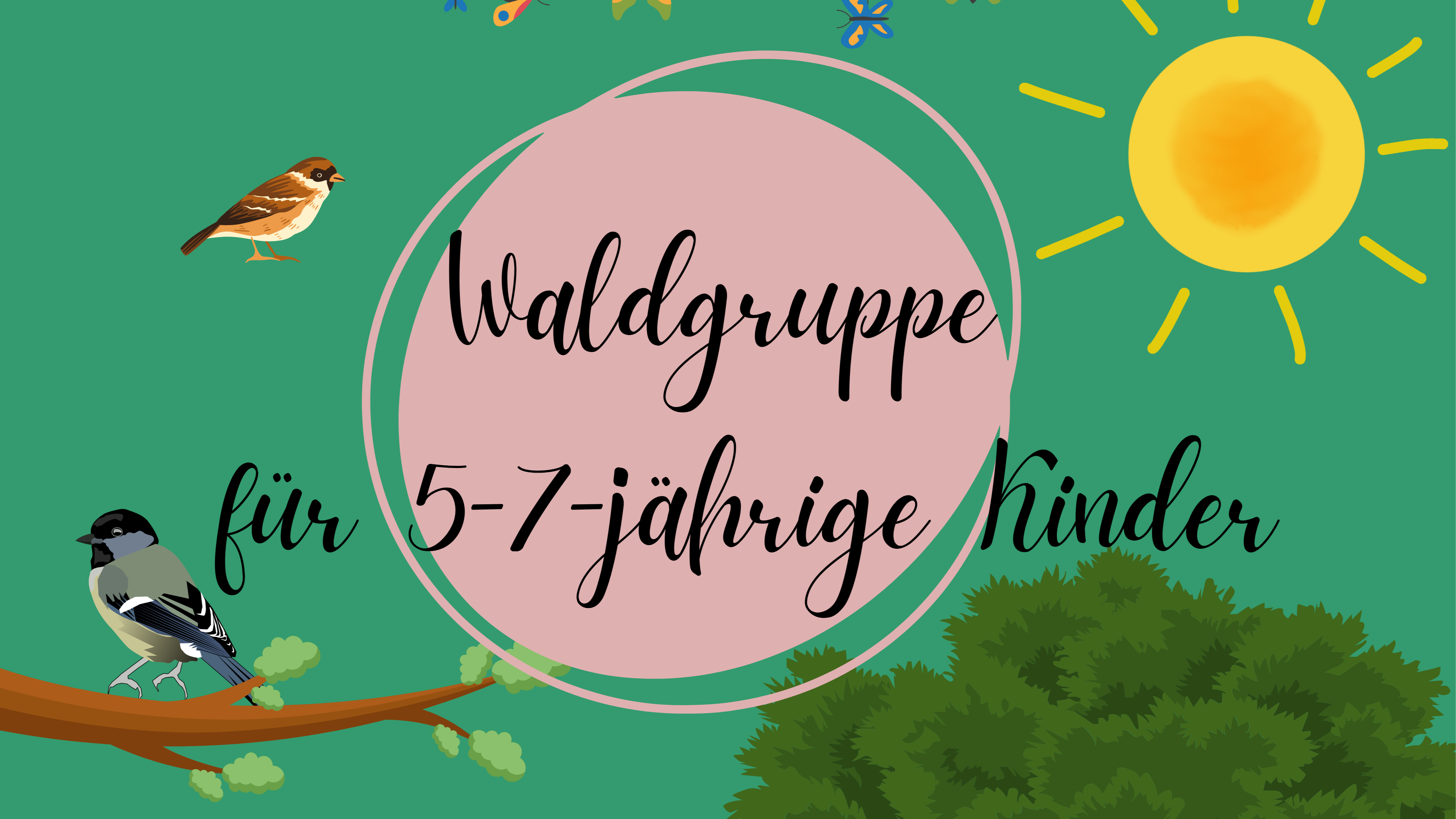 Waldgruppe für 5 - 7jährige mit Eltern