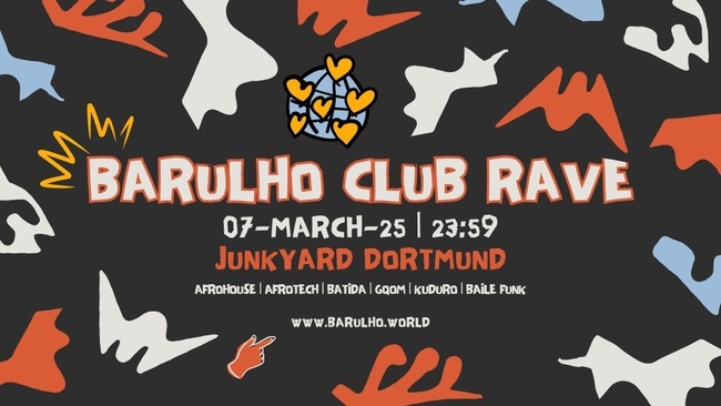 BARULHO CLUB RAVE - AFROHOUSE, BAILE FUNK, KUDURO & GQOM
