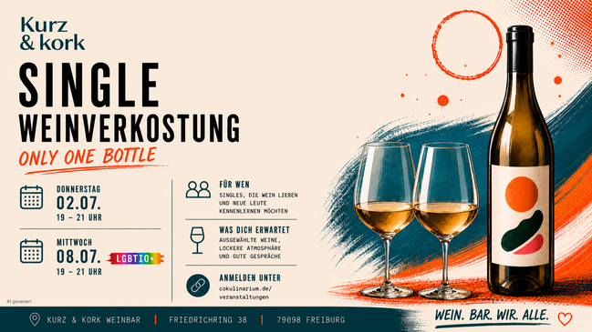 Single Weinverkostung - LGBTQIA+