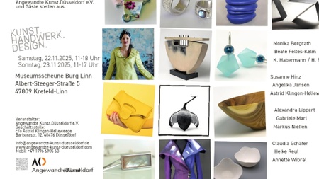 Ausstellung und Markt Kunst. Handwerk. Design