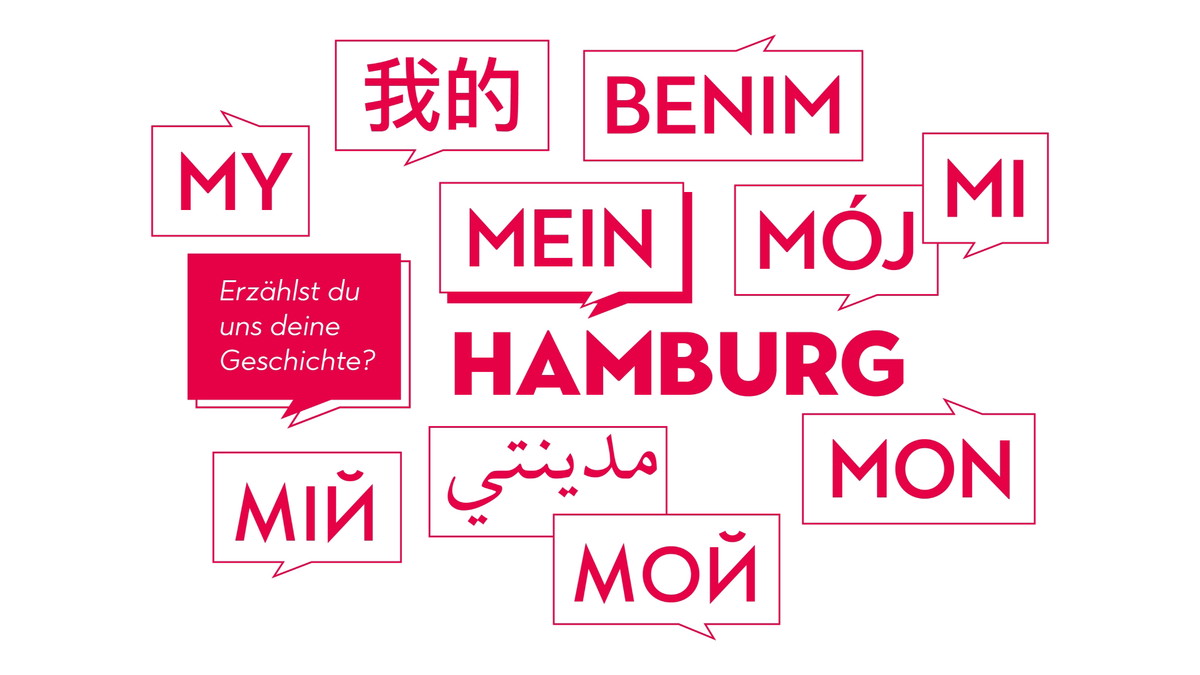 Titelbild der Veranstaltung Mein Hamburg! Erzählst du uns deine Geschichte? Live-Konzert zur Eröffnung: Bands aus Bergedorf // Testbild, Pelle Plus Pack, Unser Haus e.V.