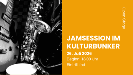 Jamsession im Biergarten // OPEN STAGE
