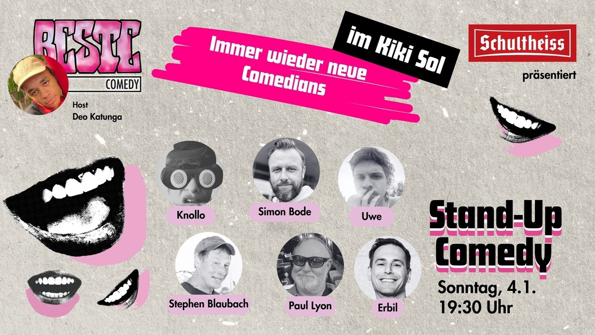 BESTE Comedy Stand up im Kiki Sol im Wedding