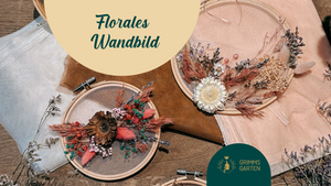 Florales Wandbild