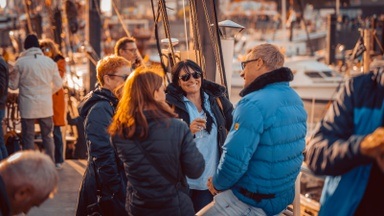 Brunch unter Segeln am Tag der Deutschen Einheit