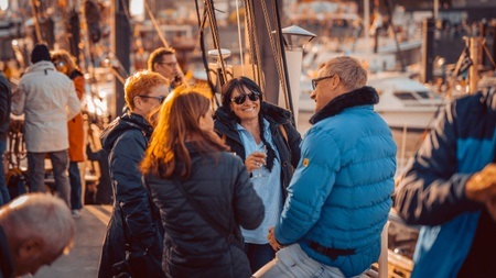 Brunch unter Segeln am Tag der Deutschen Einheit