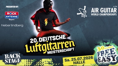 20. DEUTSCHE LUFTGITARRENMEISTERSCHAFT | FREE & EASY FESTIVAL 2026